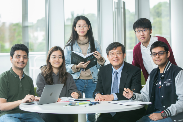 Prof. Wang Yu-Hsing considers students’ happiness to be his greatest achievement.