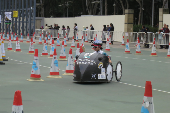 HKUST-Designed Human-Powered Vehicle Won in Charity Race